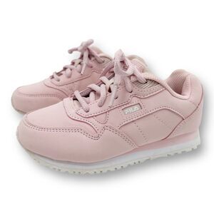 Fila Pink Toddler Athletic Trainers Sneakers Lace-up Low‎ Top Sz 12